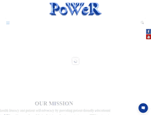 Tablet Screenshot of powerusa.org
